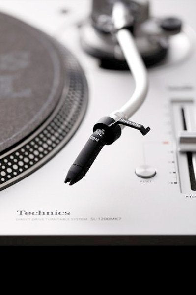 Taruya 08M Black Cartridge with Pre-Installed Stylus for DJ