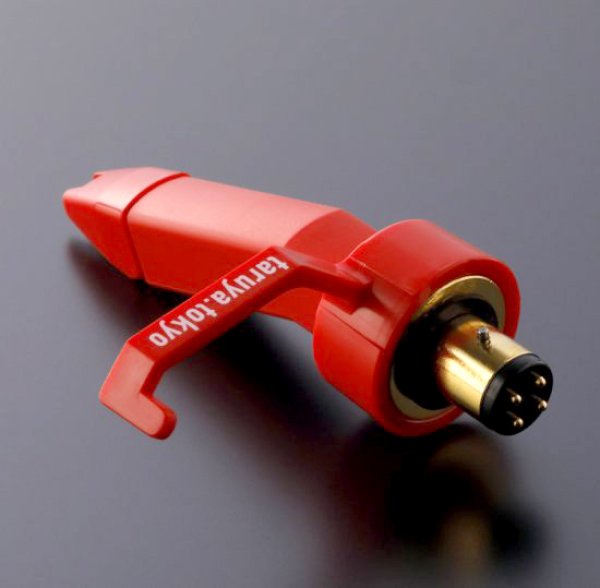 Taruya 01-M Red Cartridge with Pre-Installed Stylus for DJ. [Taruya 01-M]